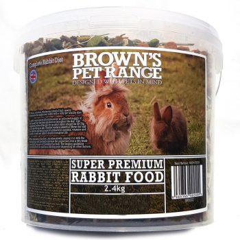 Brown’s Pet Range Super Premium Rabbit Food 2.4kg