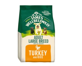 James Wellbeloved Adult Large Breed Turkey 15kg